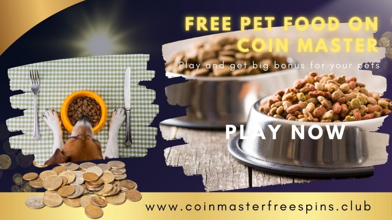 Enjoy Free Pet Food On Coin Master – A Treat for Your Friends